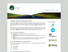 Tablet Screenshot of greenlanedigital.com.au